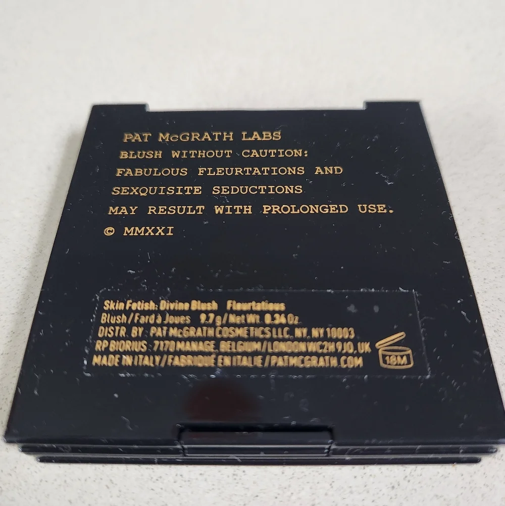 Pat McGrath labs Fetish Divine Blush -Fleurtatious **NEW